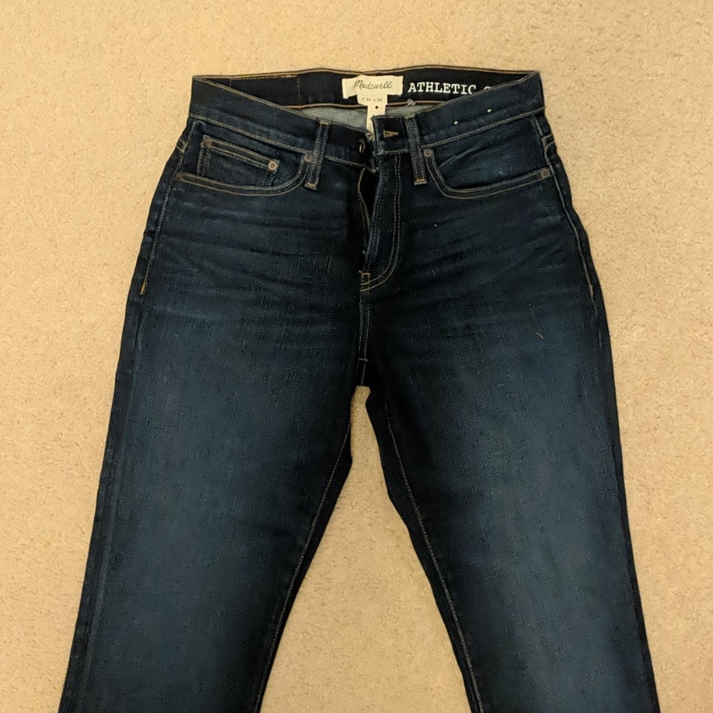 COPY - Madewell 30/30 athletic slim jeans BRAND N…